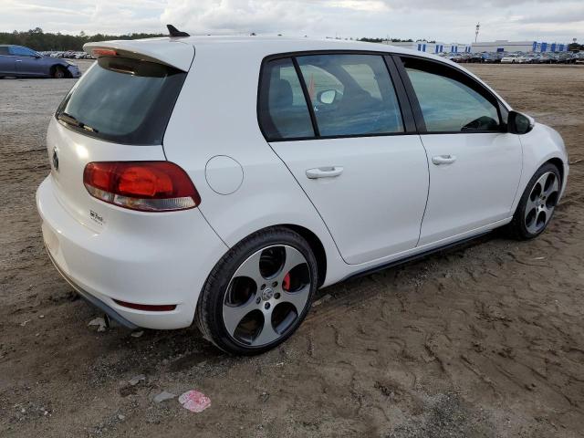 WVWHD7AJ8AW282507 - 2010 VOLKSWAGEN GTI WHITE photo 3