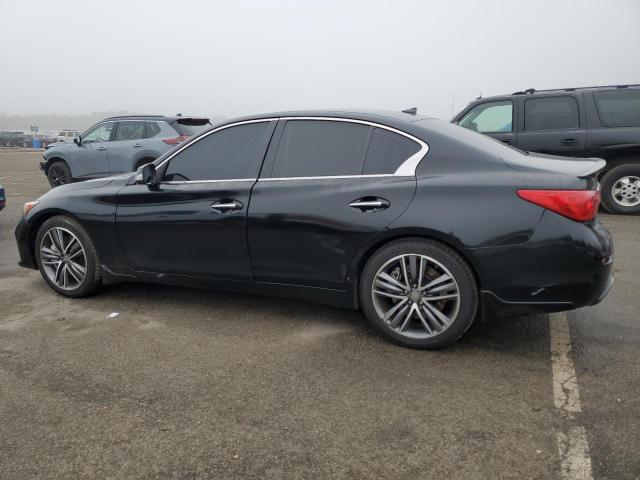 JN1BV7AR2EM698162 - 2014 INFINITI Q50 BASE BLACK photo 2