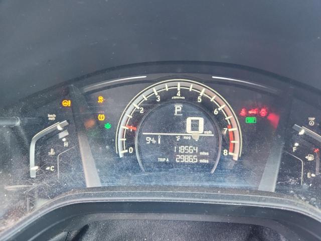 2HKRW6H34KH211408 - 2019 HONDA CR-V LX BLUE photo 9