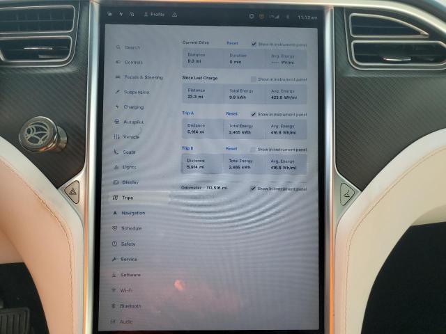 5YJXCBE28JF089444 - 2018 TESLA MODEL X Ақ фото 9