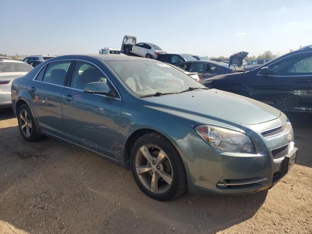 1G1ZF57539F191789 - 2009 CHEVROLET MALIBU HYBRID GREEN photo 4