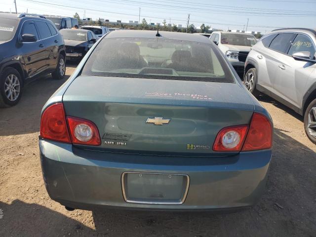 1G1ZF57539F191789 - 2009 CHEVROLET MALIBU HYBRID GREEN photo 6