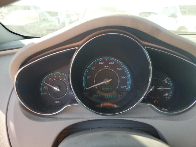 1G1ZF57539F191789 - 2009 CHEVROLET MALIBU HYBRID GREEN photo 9