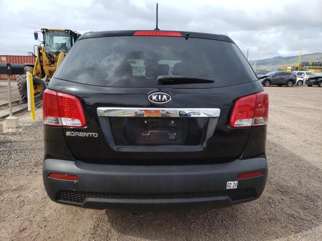 5XYKT3A1XBG078033 - 2011 KIA SORENTO BASE BLACK photo 6