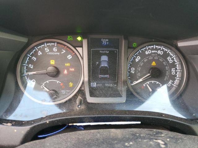 3TMCZ5AN3JM136020 - 2018 TOYOTA TACOMA DOUBLE CAB BLACK photo 9