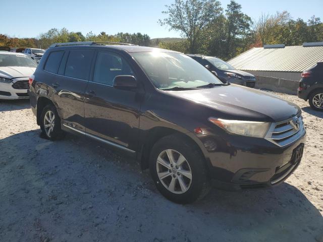 5TDBK3EH0DS210829 - 2013 TOYOTA HIGHLANDER BASE 勃艮第红 照片 4