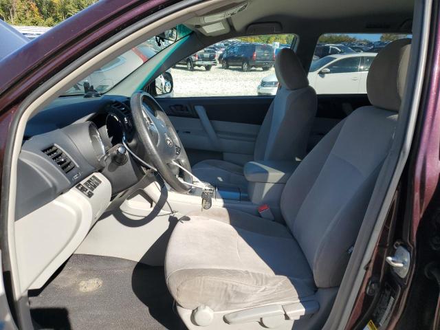 5TDBK3EH0DS210829 - 2013 TOYOTA HIGHLANDER BASE 勃艮第红 照片 7
