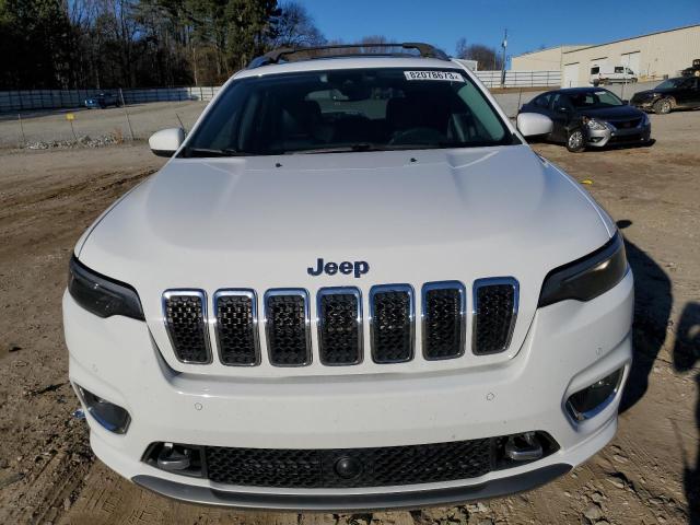 1C4PJLJX7KD146142 - 2019 JEEP CHEROKEE OVERLAND WHITE photo 5