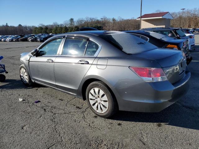 1HGCP26308A040320 - 2008 HONDA ACCORD LX GRAY photo 2