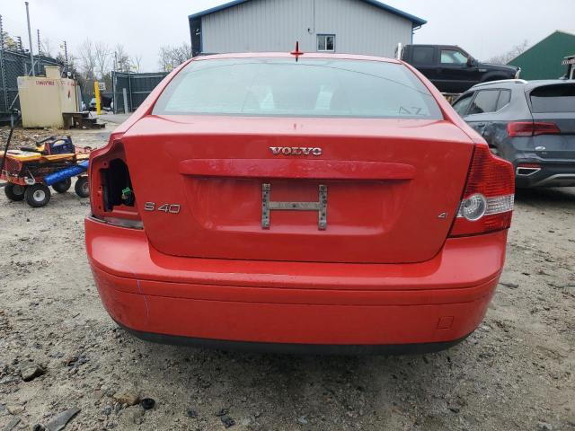 YV1MS382852072878 - 2005 VOLVO S40 2.4I RED photo 6