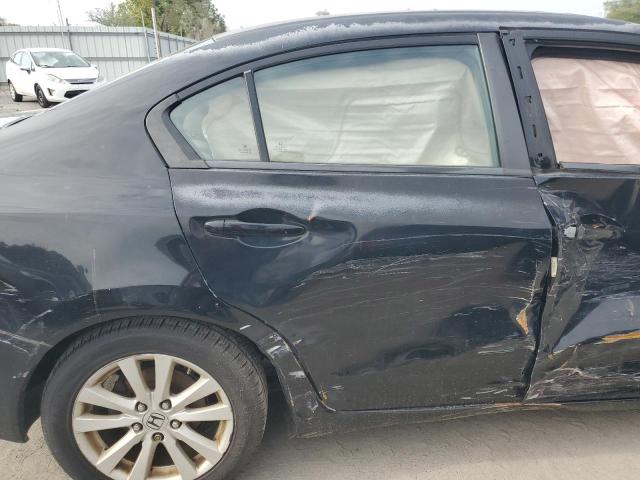2HGFB2F89CH568469 - 2012 HONDA CIVIC EX BLACK photo 10