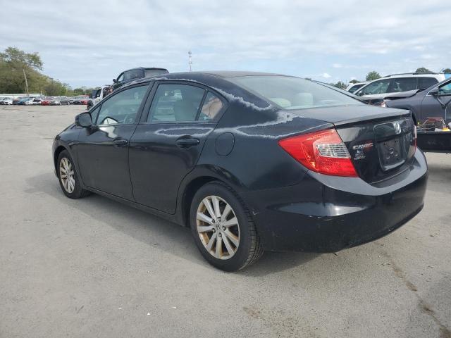 2HGFB2F89CH568469 - 2012 HONDA CIVIC EX BLACK photo 2