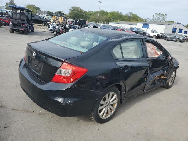 2HGFB2F89CH568469 - 2012 HONDA CIVIC EX BLACK photo 3