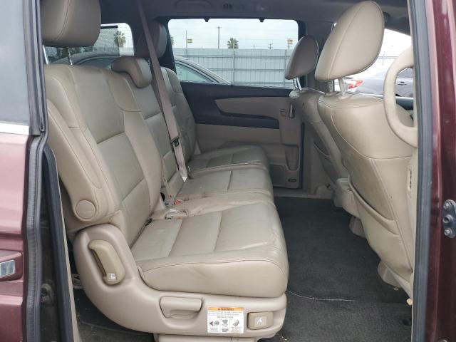 5FNRL5H91CB076864 - 2012 HONDA ODYSSEY TOURING MAROON photo 11