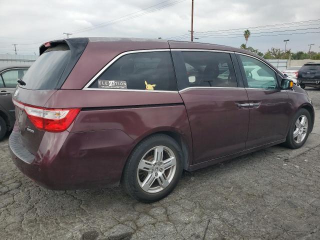 5FNRL5H91CB076864 - 2012 HONDA ODYSSEY TOURING MAROON photo 3