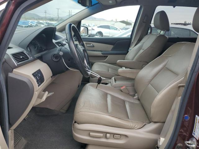 5FNRL5H91CB076864 - 2012 HONDA ODYSSEY TOURING MAROON photo 7