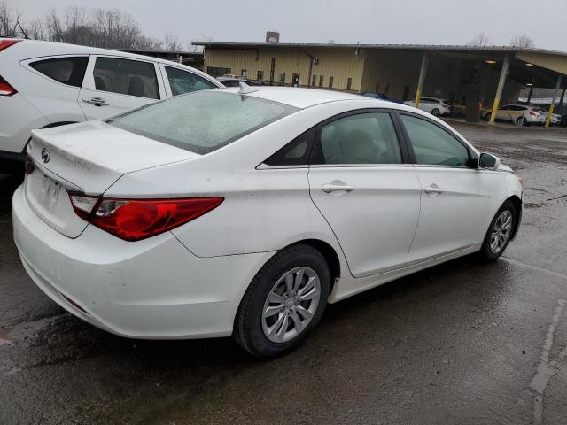 5NPEB4AC5BH211717 - 2011 HYUNDAI SONATA GLS WHITE photo 3