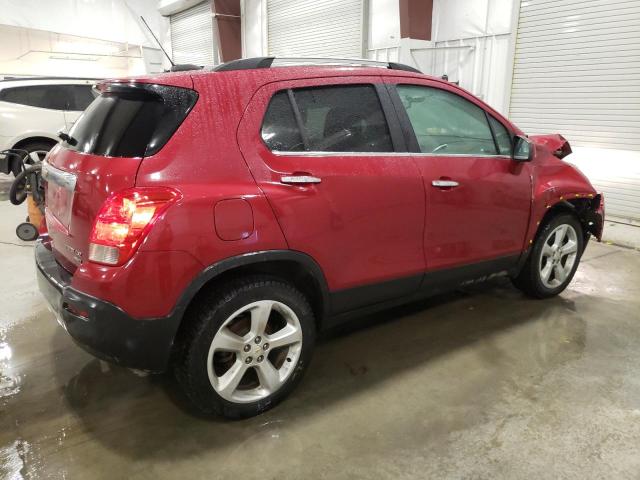 KL7CJTSB4FB211805 - 2015 CHEVROLET TRAX LTZ RED photo 3