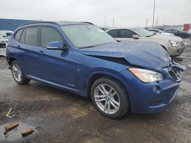 WBAVM5C56EVV92428 - 2014 BMW X1 XDRIVE35I BLUE photo 4