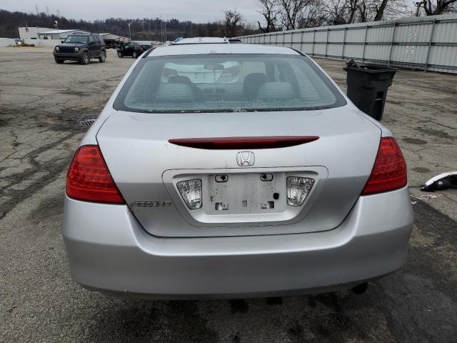 1HGCM56486A078393 - 2006 HONDA ACCORD LX SILVER photo 6