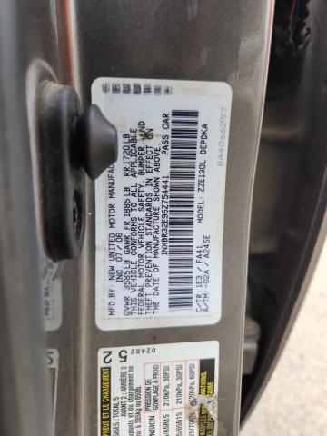 1NXBR32E96Z754441 - 2006 TOYOTA COROLLA CE GRAY photo 12