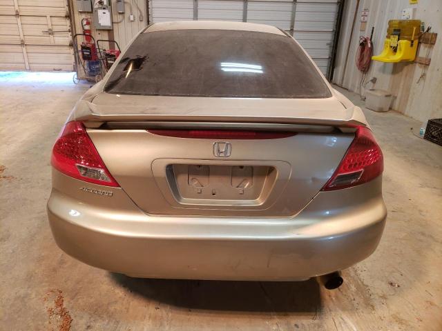 1HGCM72726A000400 - 2006 HONDA ACCORD EX TAN photo 6