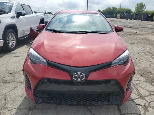 2T1BURHEXFC382456 - 2015 TOYOTA COROLLA L RED photo 5