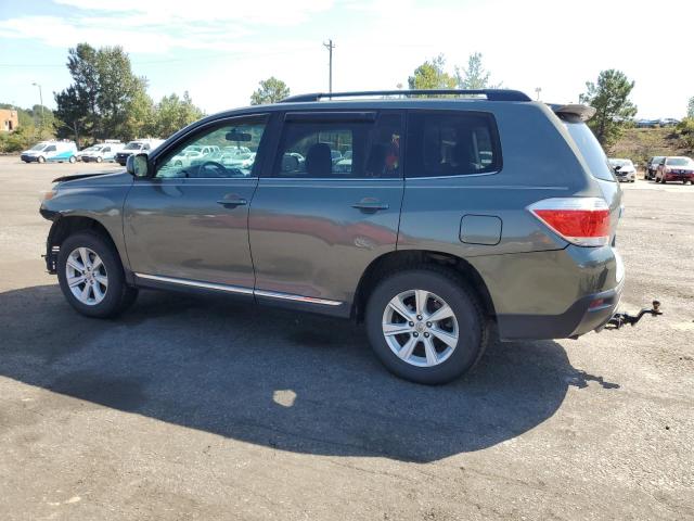 5TDZK3EH5BS034162 - 2011 TOYOTA HIGHLANDER BASE Yeşil fotoğraf 2