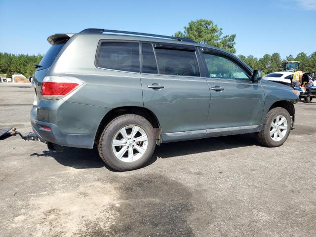 5TDZK3EH5BS034162 - 2011 TOYOTA HIGHLANDER BASE Yeşil fotoğraf 3