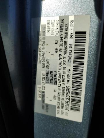 JM1CW2BL2D0159946 - 2013 MAZDA 5 蓝色 照片 13