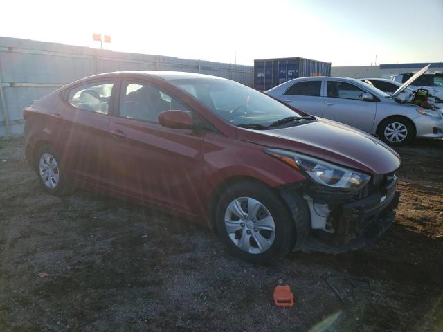 5NPDH4AE2GH665278 - 2016 HYUNDAI ELANTRA SE RED photo 4