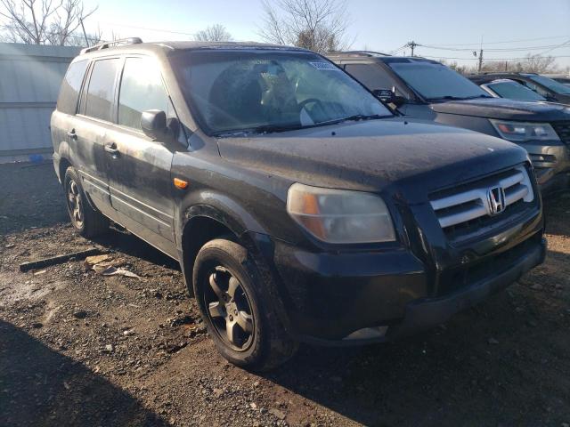 2HKYF18767H537493 - 2007 HONDA PILOT EXL BLACK photo 4