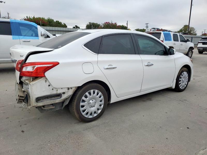 3N1AB7AP9GL676322 - 2016 NISSAN SENTRA S WHITE photo 3