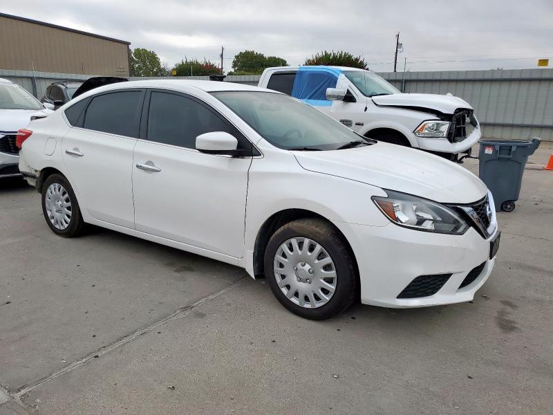 3N1AB7AP9GL676322 - 2016 NISSAN SENTRA S WHITE photo 4