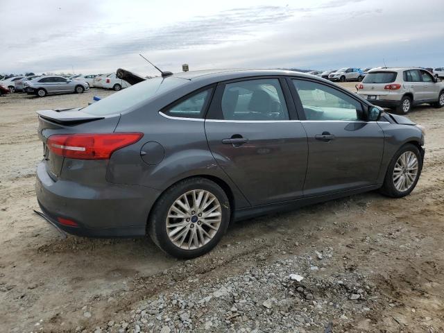 1FADP3J23HL251464 - 2017 FORD FOCUS TITANIUM GRAY photo 3