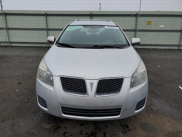 5Y2SM67079Z422717 - 2009 PONTIAC VIBE SILVER photo 5