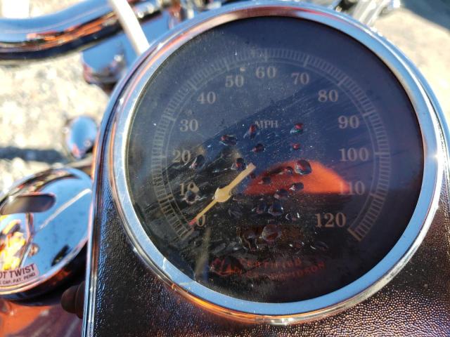 1HD1BHY173Y105939 - 2003 HARLEY-DAVIDSON FXST BLUE photo 8