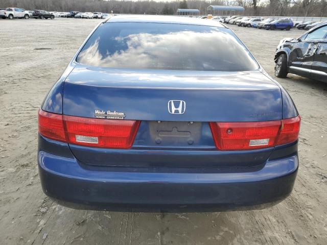 1HGCM56415A142644 - 2005 HONDA ACCORD LX BLUE photo 6