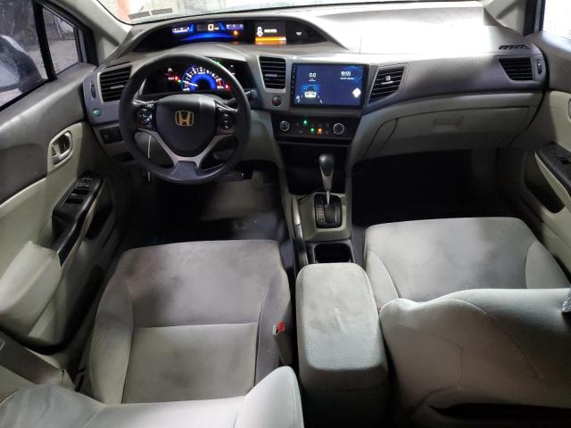 2HGFB2F52CH331201 - 2012 HONDA CIVIC LX SILVER photo 8