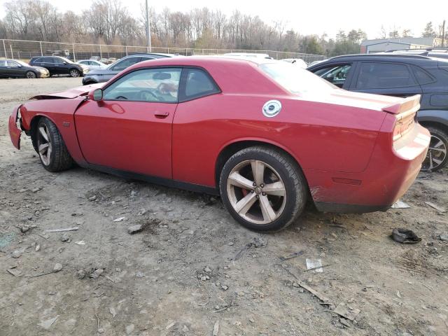 2B3CJ7DJ0BH553009 - 2011 DODGE CHALLENGER SRT-8 RED photo 2