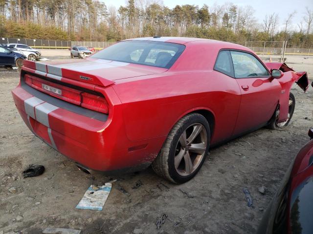 2B3CJ7DJ0BH553009 - 2011 DODGE CHALLENGER SRT-8 红色 照片 3
