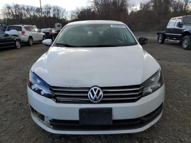 1VWAP7A32CC083416 - 2012 VOLKSWAGEN PASSAT S WHITE photo 5