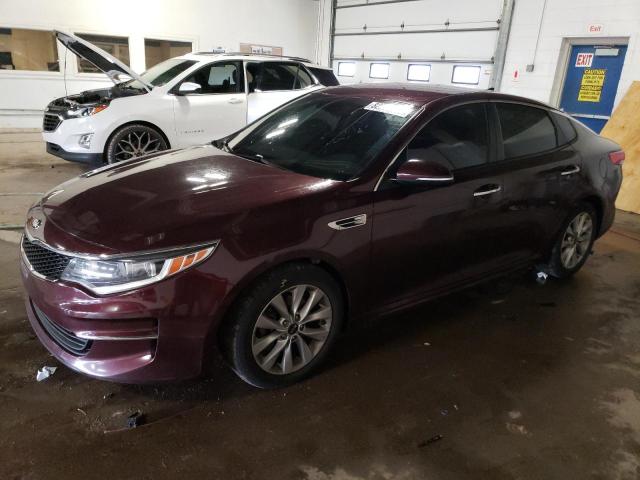 5XXGT4L35GG074610 - 2016 KIA OPTIMA LX BURGUNDY photo 1