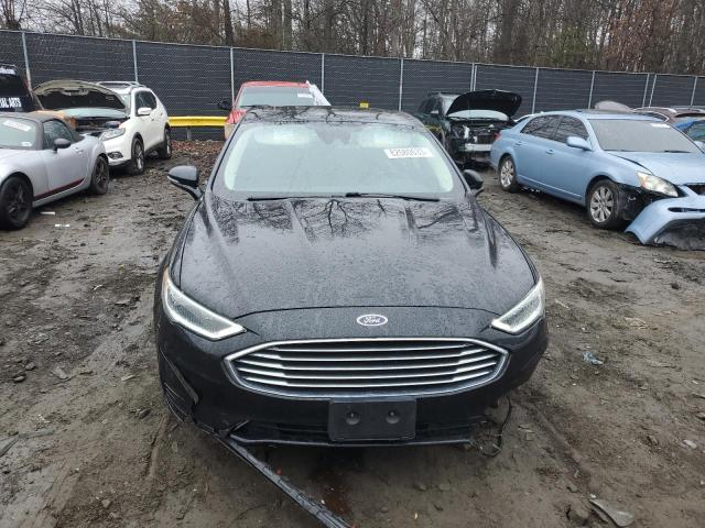 3FA6P0CD7KR117670 - 2019 FORD FUSION SEL BLACK photo 5