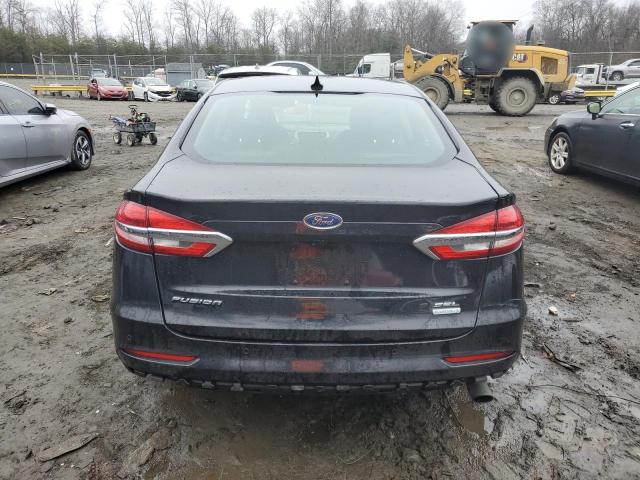 3FA6P0CD7KR117670 - 2019 FORD FUSION SEL BLACK photo 6