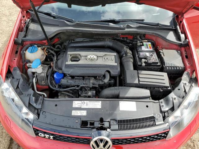 WVWGV7AJ6CW279679 - 2012 VOLKSWAGEN GTI RED photo 11