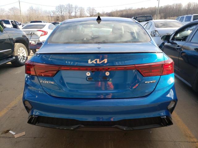 3KPF54AD5PE626018 - 2023 KIA FORTE GT LINE BLUE photo 6