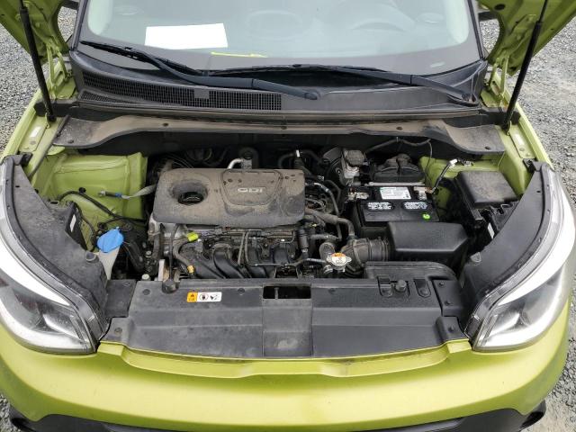 KNDJN2A28K7915996 - 2019 KIA SOUL GREEN photo 11