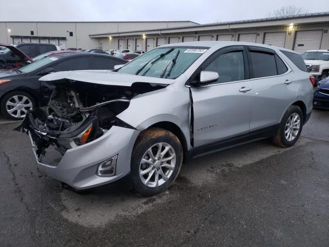 3GNAXSEV3JS545384 - 2018 CHEVROLET EQUINOX LT SILVER photo 1