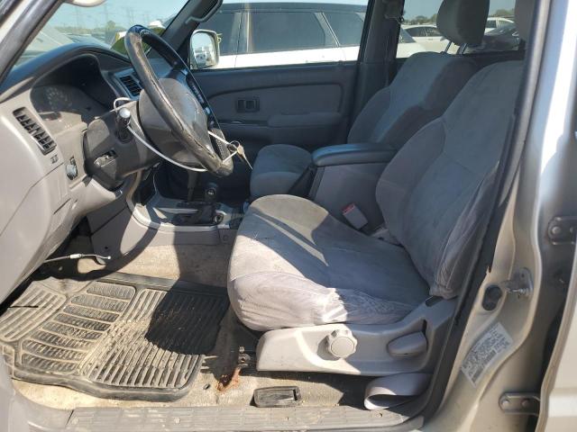 JT3HN86R710358825 - 2001 TOYOTA 4RUNNER SR5 SILVER photo 7